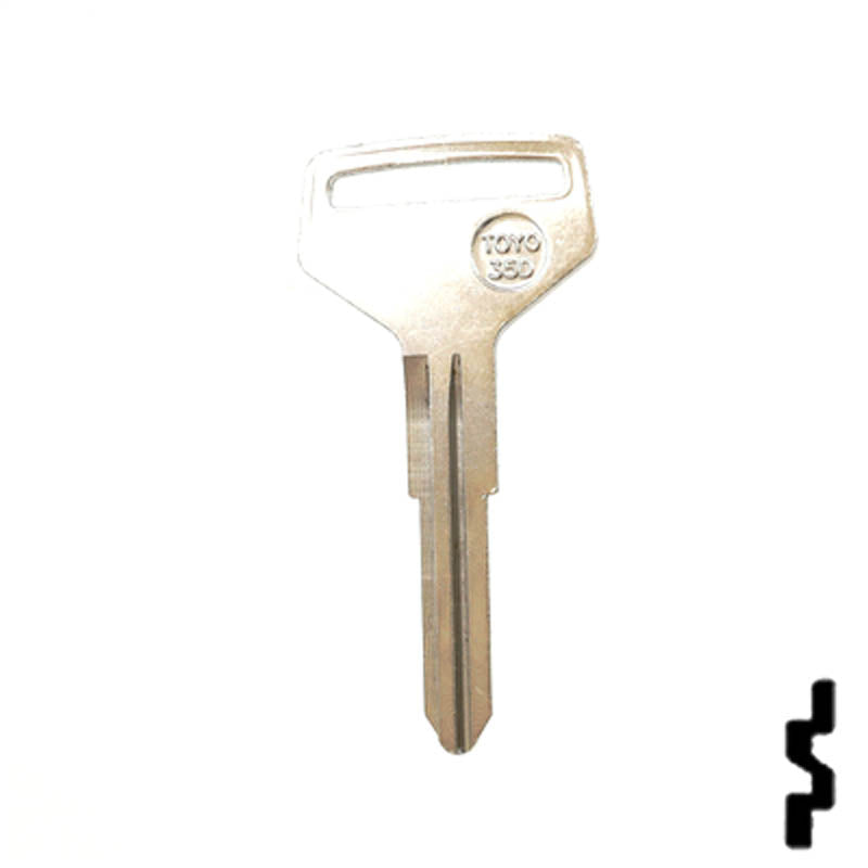 Uncut Key Blank | Toyota | TR25 Automotive Key JMA USA
