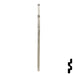 Uncut Key Blank | Toyota | TR25, T81A Automotive Key Ilco
