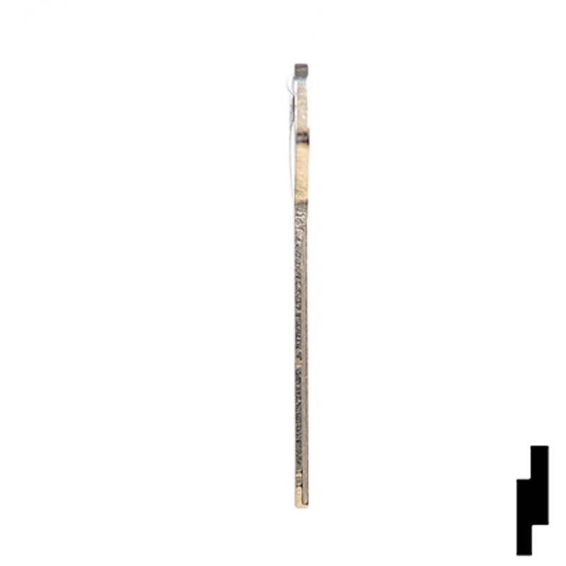 Uncut Key Blank | Toyota | X137, TR33 Automotive Key JMA USA