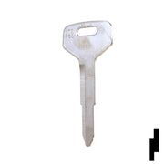Uncut Key Blank | Toyota | X137, TR33 Automotive Key JMA USA