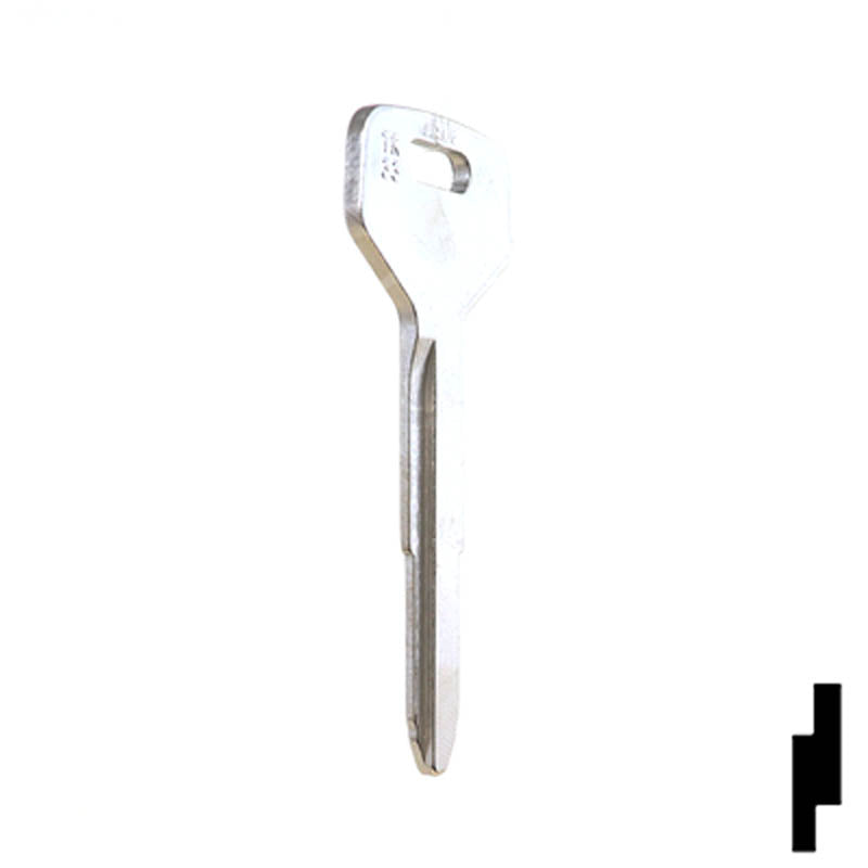 Uncut Key Blank | Toyota | X137, TR33 Automotive Key JMA USA