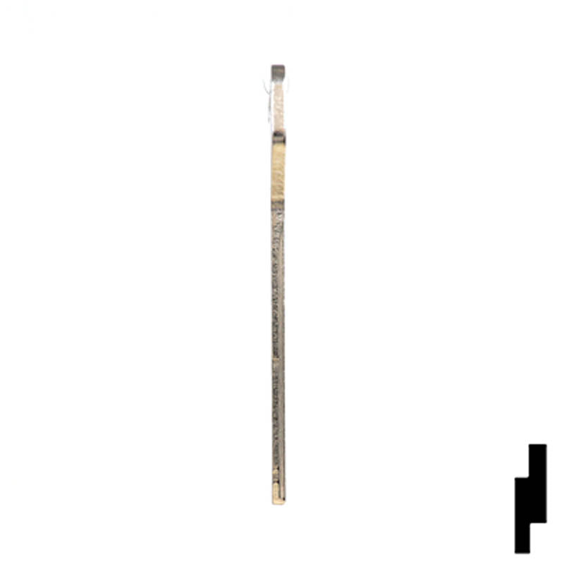 Uncut Key Blank | Toyota | X137, TR33 Automotive Key JMA USA