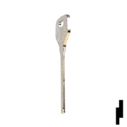 Uncut Key Blank | Toyota | X137, TR33 Automotive Key JMA USA