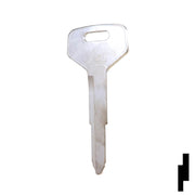 Uncut Key Blank | Toyota | X137, TR33 Automotive Key JMA USA