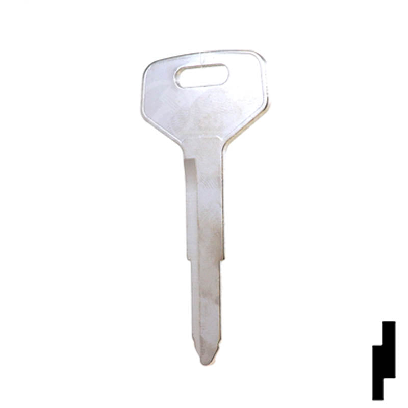 Uncut Key Blank | Toyota | X137, TR33 Automotive Key JMA USA
