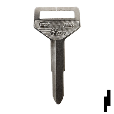 Uncut Key Blank | Toyota | X137, TR33