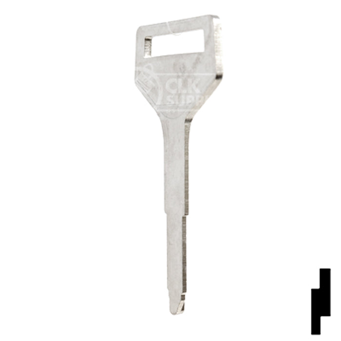 Uncut Key Blank | Toyota | X137, TR33 Automotive Key Ilco