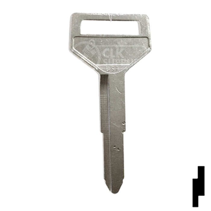 Uncut Key Blank | Toyota | X137, TR33 Automotive Key Ilco