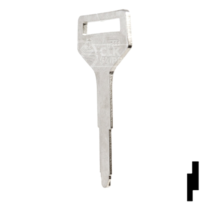 Uncut Key Blank | Toyota | X137, TR33 Automotive Key Ilco