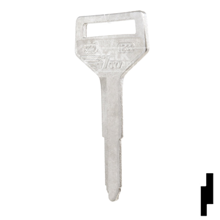 Uncut Key Blank | Toyota | X137, TR33 Automotive Key Ilco