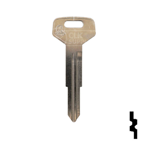 Uncut Key Blank | Toyota | X151, TR39 Automotive Key JMA USA