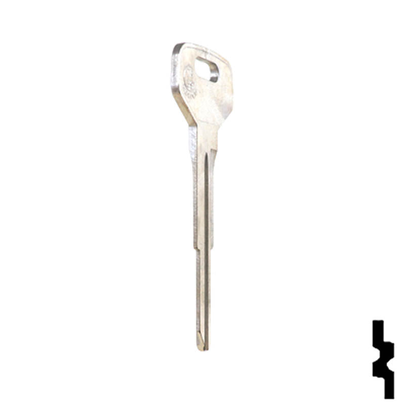 Uncut Key Blank | Toyota | X151, TR39 Automotive Key JMA USA