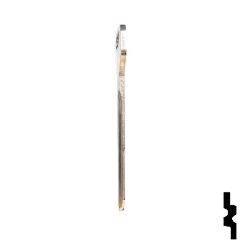 Uncut Key Blank | Toyota | X151, TR39 Automotive Key JMA USA