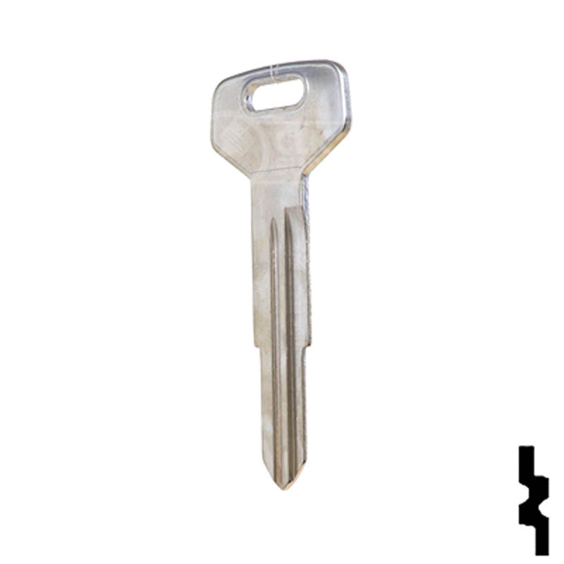 Uncut Key Blank | Toyota | X151, TR39 Automotive Key JMA USA