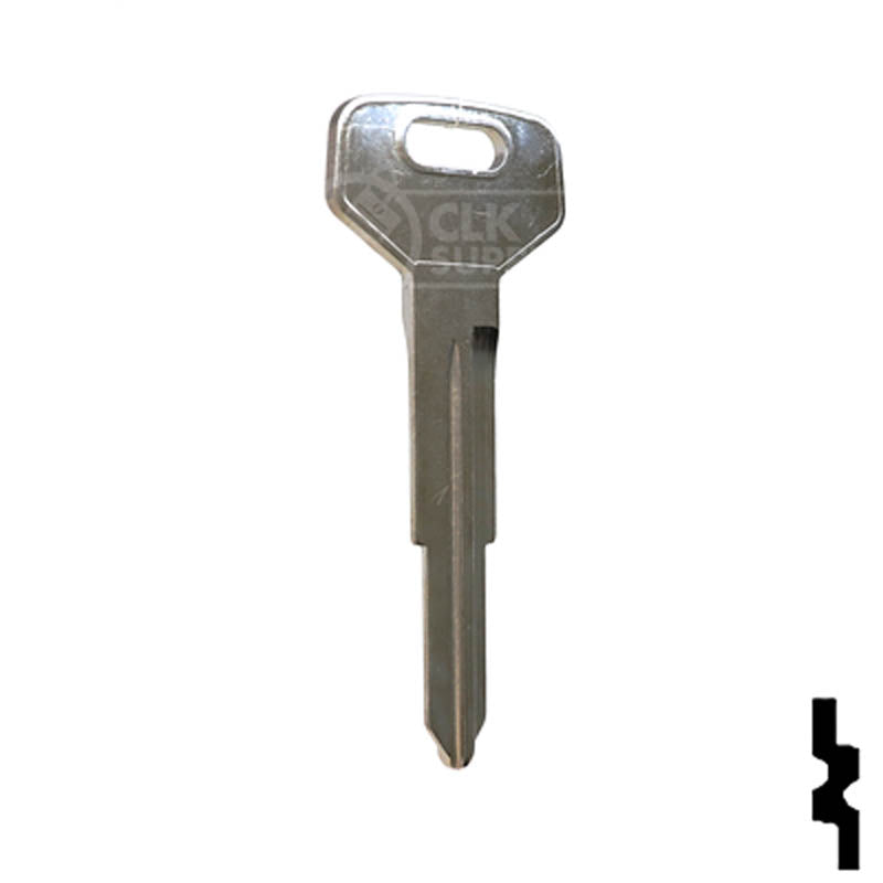 Uncut Key Blank | Toyota | X151, TR39 Automotive Key JMA USA