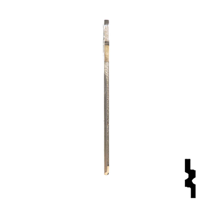 Uncut Key Blank | Toyota | X151, TR39 Automotive Key JMA USA
