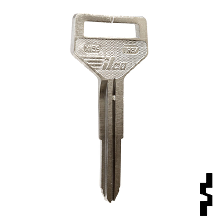 Uncut Key Blank | Toyota |  X159, TR37 Automotive Key Ilco