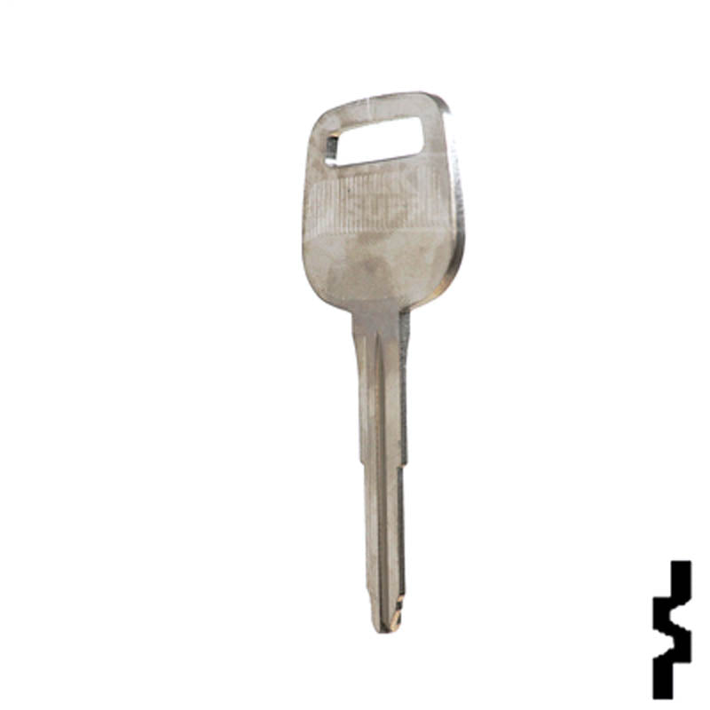 Uncut Key Blank | Toyota | X211, TR44 Automotive Key JMA USA
