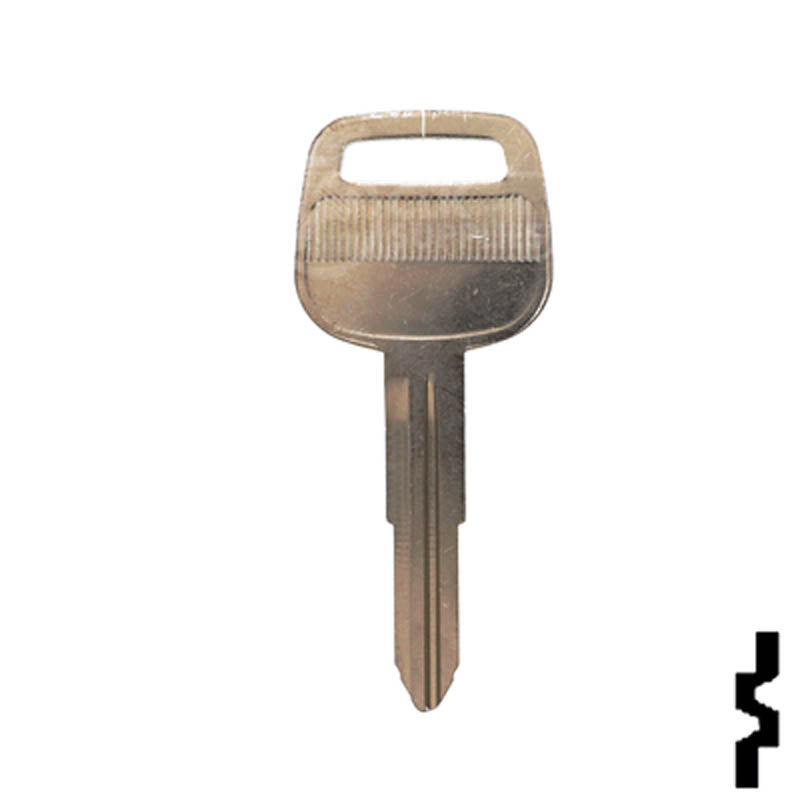 Uncut Key Blank | Toyota | X211, TR44 Automotive Key JMA USA