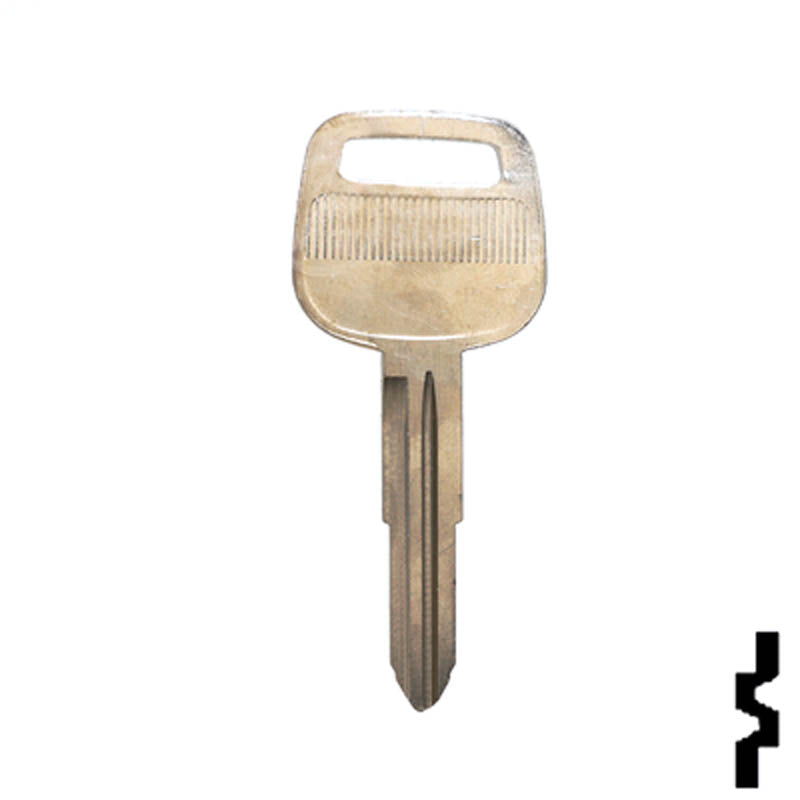 Uncut Key Blank | Toyota | X211, TR44 Automotive Key JMA USA