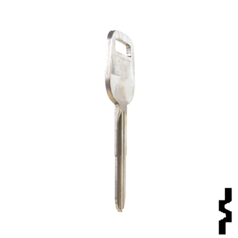Uncut Key Blank | Toyota | X211, TR44 Automotive Key JMA USA