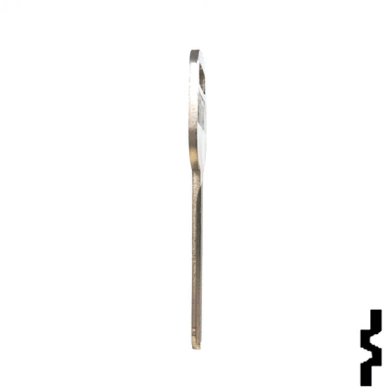 Uncut Key Blank | Toyota | X211, TR44 Automotive Key JMA USA
