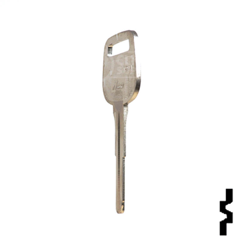 Uncut Key Blank | Toyota | X211, TR44 Automotive Key JMA USA