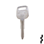 Uncut Key Blank | Toyota | X211, TR44 Automotive Key JMA USA