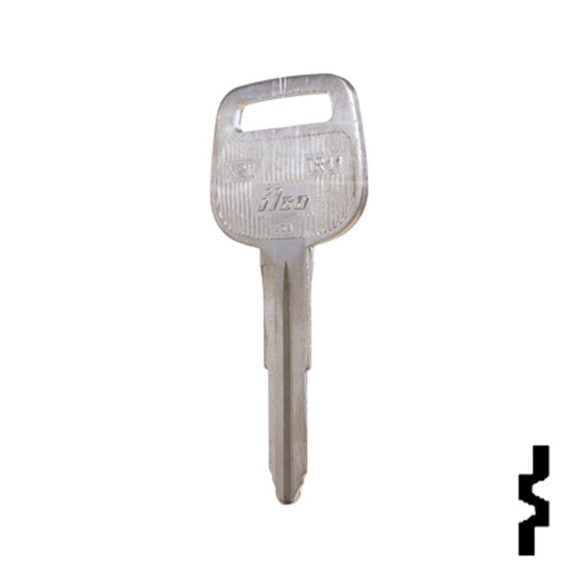Uncut Key Blank | Toyota | X211, TR44 Automotive Key JMA USA