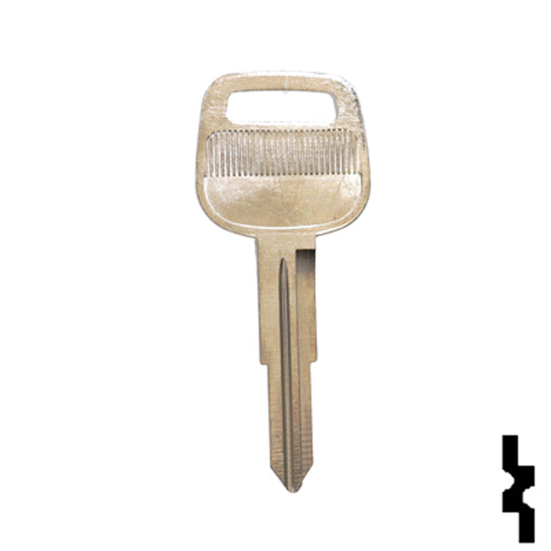 Uncut Key Blank | Toyota | X212, TR46 Automotive Key JMA USA