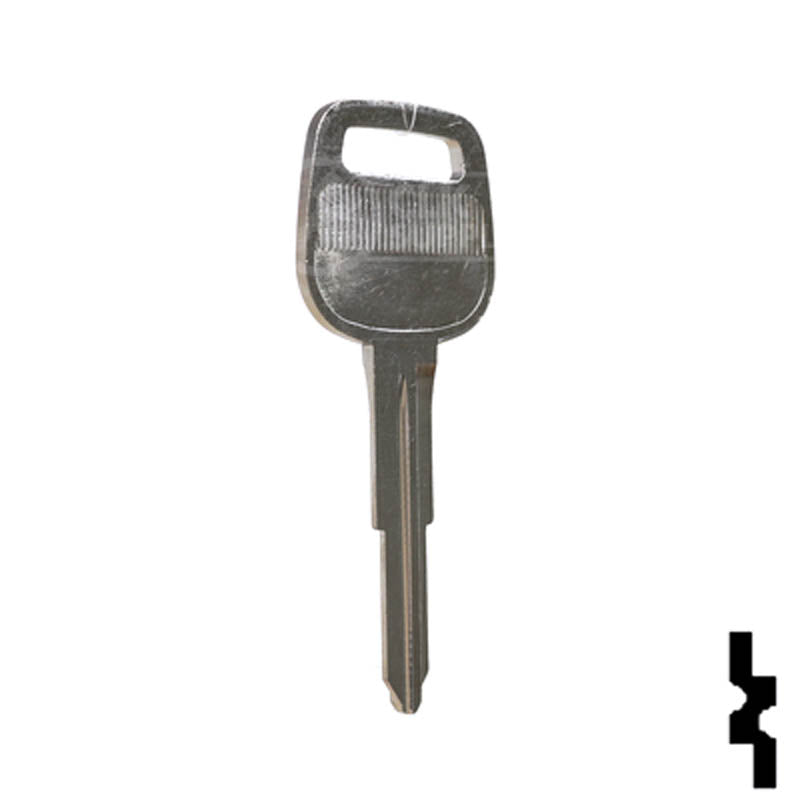 Uncut Key Blank | Toyota | X212, TR46 Automotive Key JMA USA