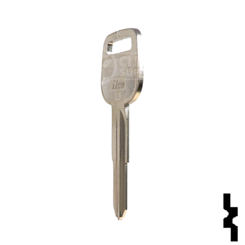 Uncut Key Blank | Toyota | X212, TR46 Automotive Key JMA USA