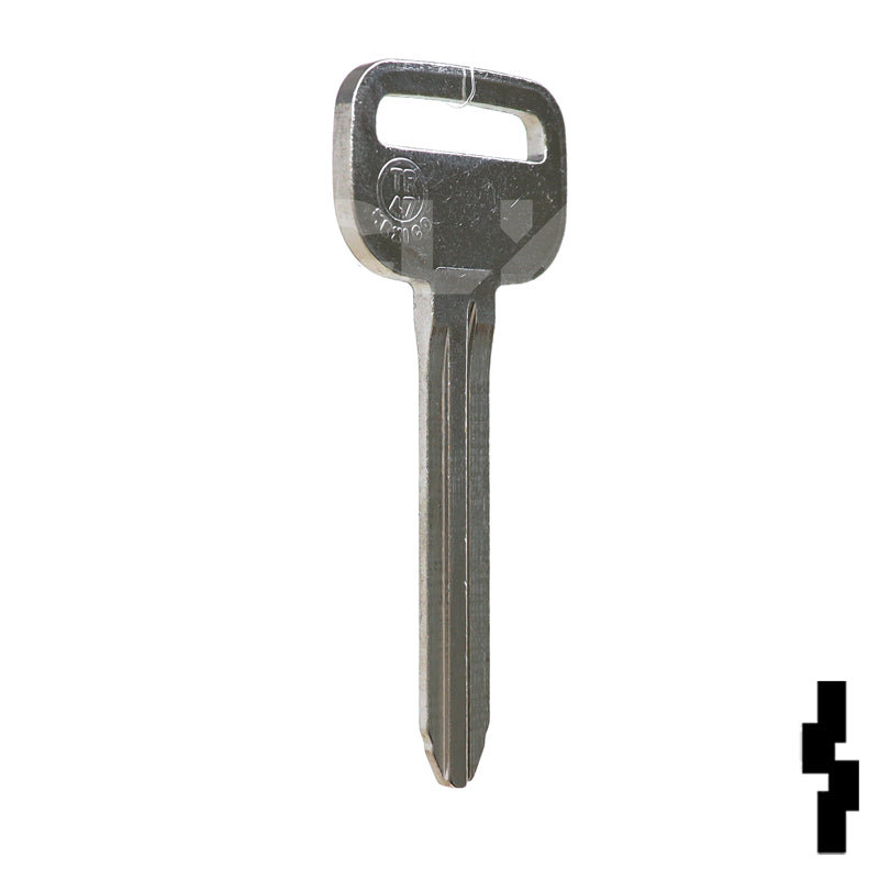 Uncut Key Blank | Toyota | X217, TR47 Automotive Key JMA USA