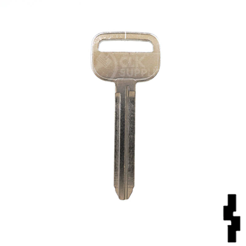 Uncut Key Blank | Toyota | X217, TR47 Automotive Key JMA USA