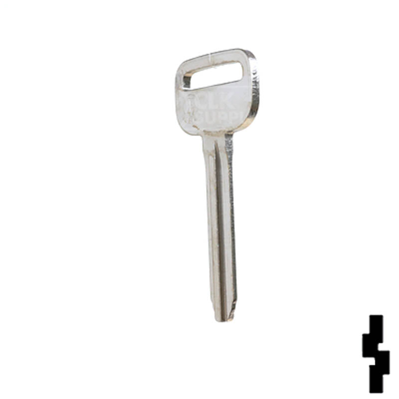 Uncut Key Blank | Toyota | X217, TR47 Automotive Key JMA USA