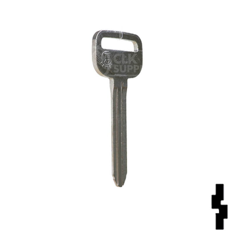 Uncut Key Blank | Toyota | X217, TR47 Automotive Key JMA USA