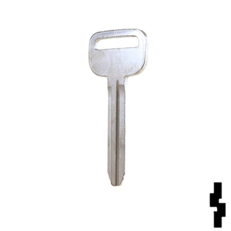 Uncut Key Blank | Toyota | X217, TR47 Automotive Key JMA USA