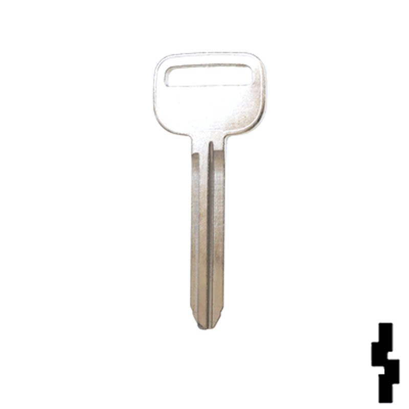 Uncut Key Blank | Toyota | X217, TR47 Automotive Key JMA USA