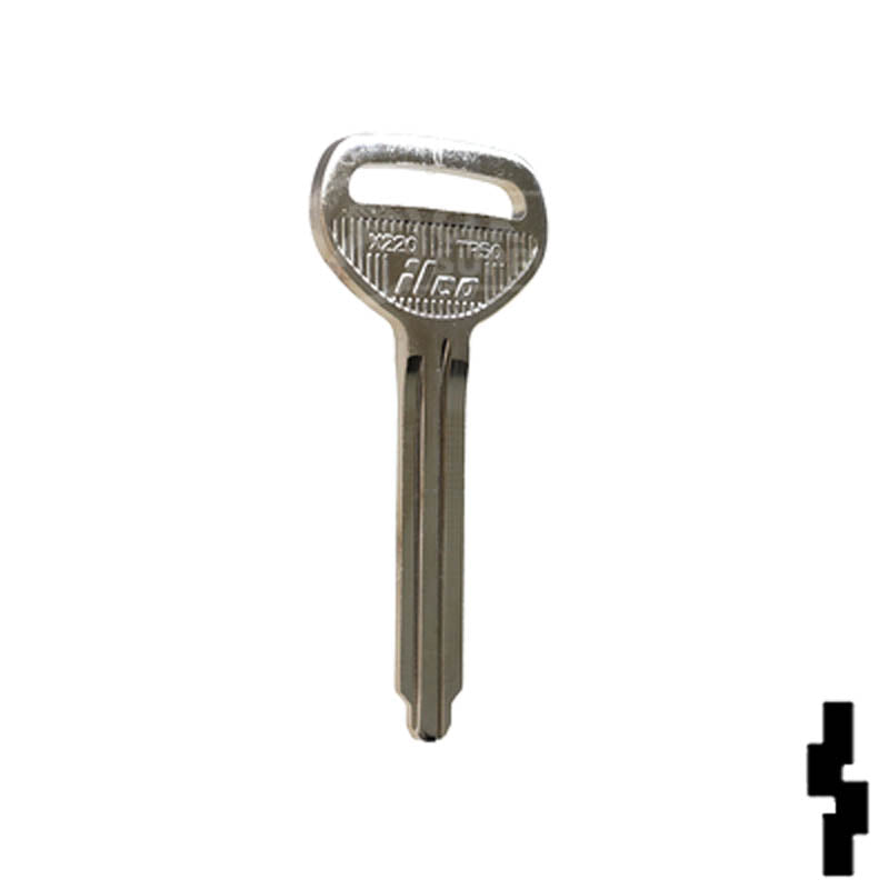 Uncut Key Blank | Toyota | X220, TR50 Automotive Key Ilco