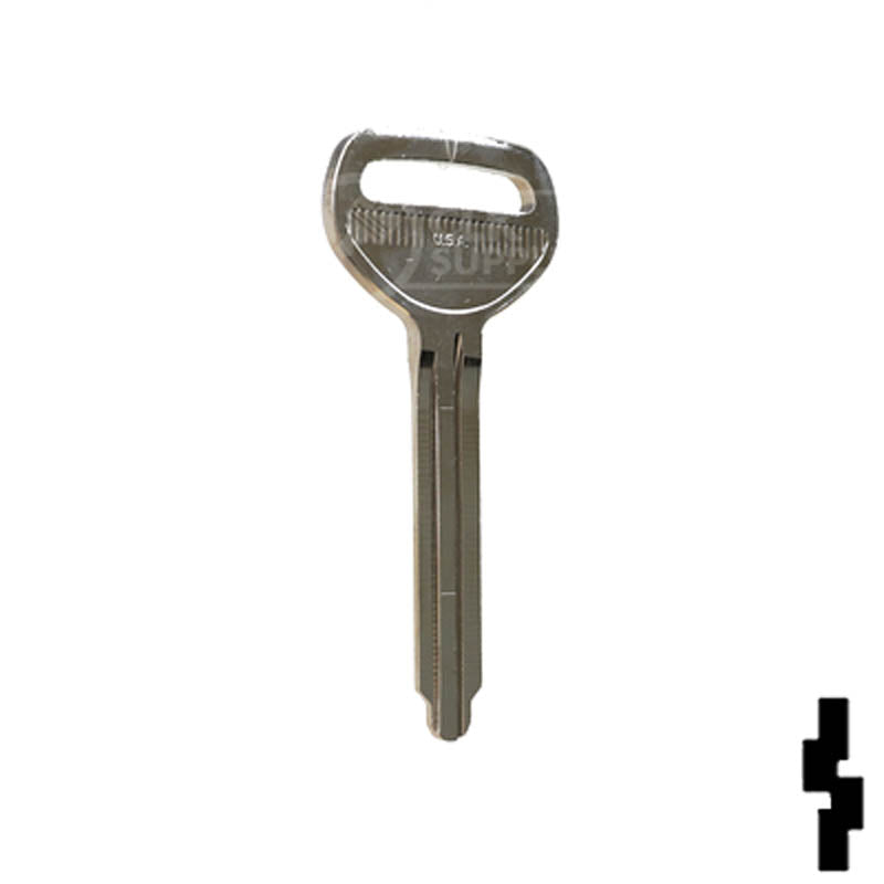 Uncut Key Blank | Toyota | X220, TR50 Automotive Key Ilco
