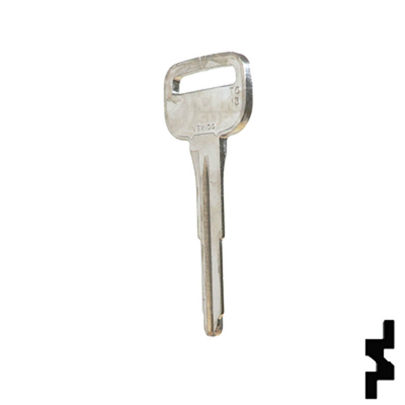 Uncut Key Blank | Toyota | X223, TR53 Automotive Key JMA USA