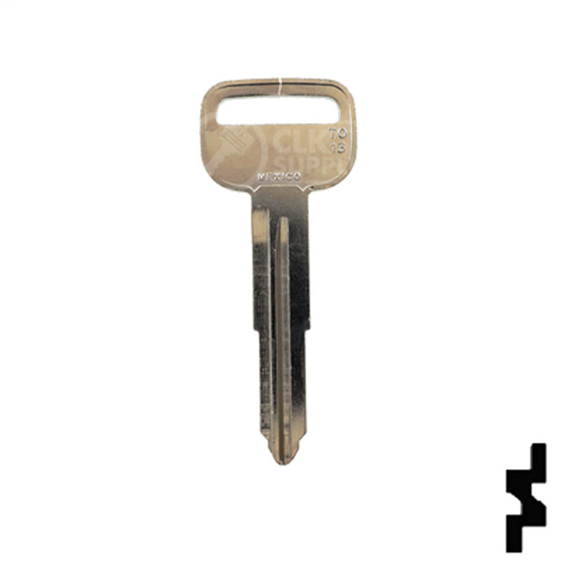 Uncut Key Blank | Toyota | X223, TR53 Automotive Key JMA USA