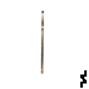 Uncut Key Blank | Toyota | X223, TR53 Automotive Key JMA USA