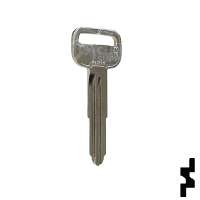 Uncut Key Blank | Toyota | X223, TR53 Automotive Key JMA USA