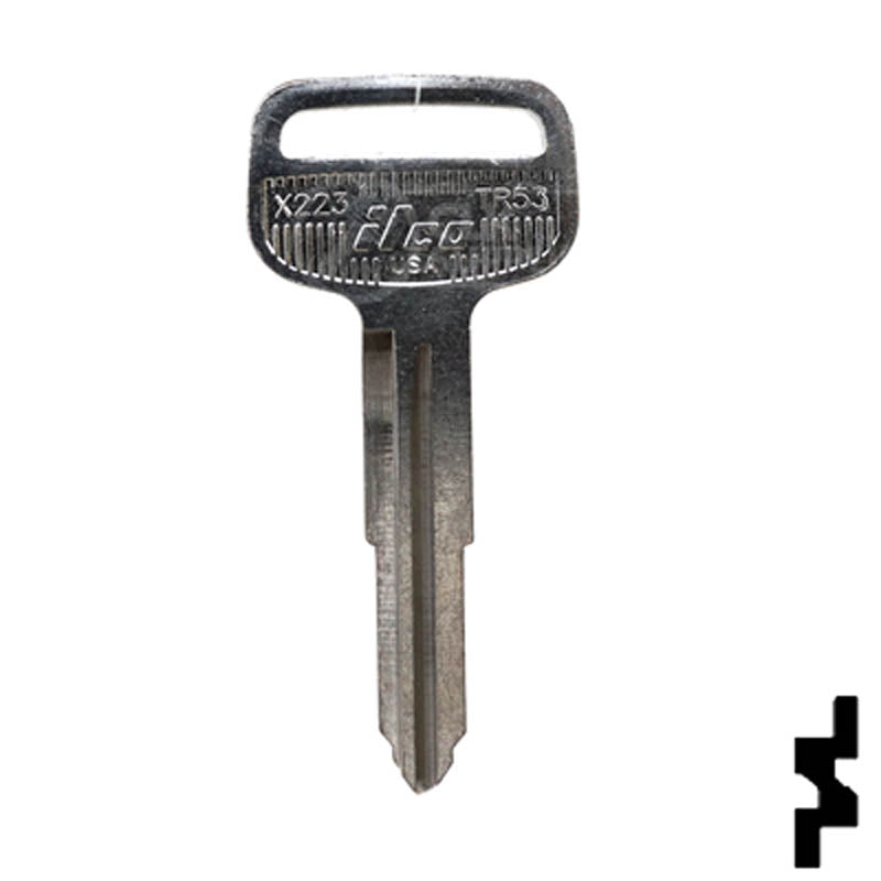 Uncut Key Blank | Toyota | X223, TR53 Automotive Key Ilco