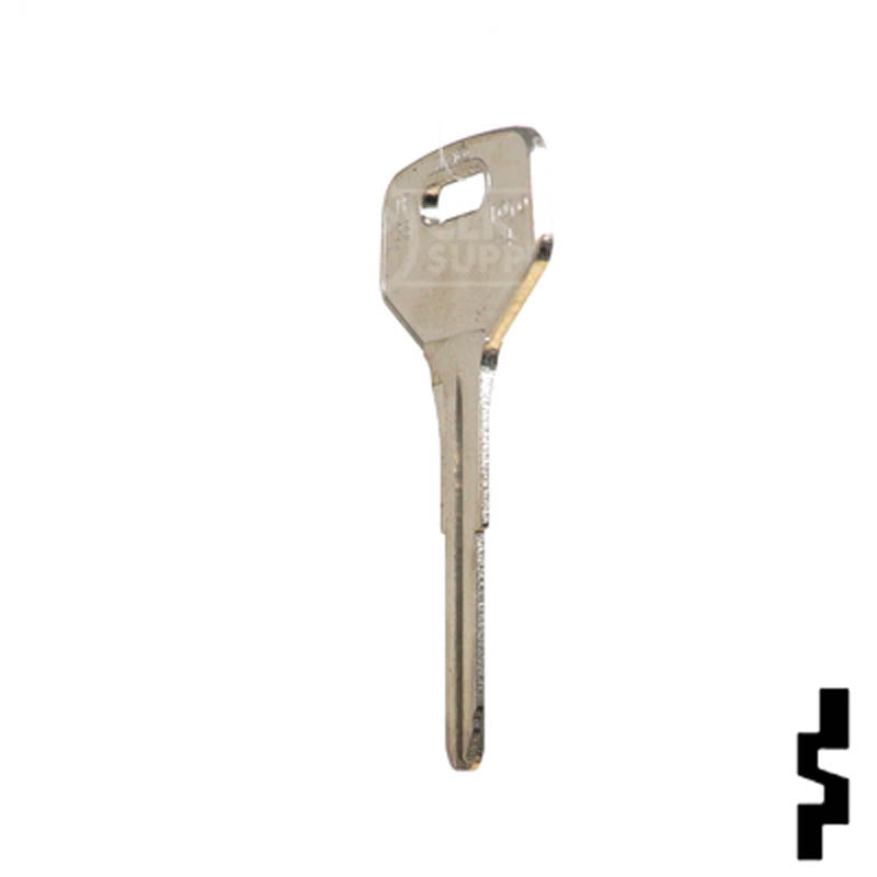Uncut Key Blank | Toyota | X37, TR28 Automotive Key JMA USA