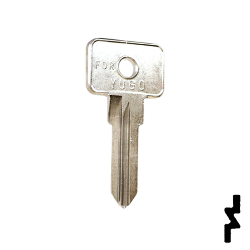 Uncut Key Blank | Vesper, Yugo | YU2, X167 Automotive Key JMA USA