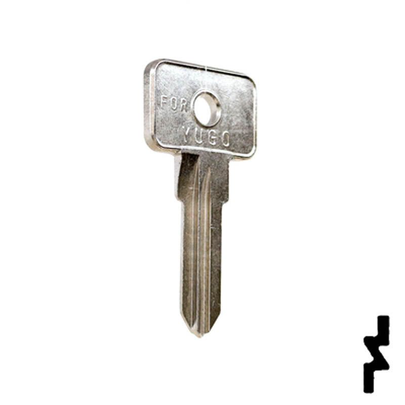 Uncut Key Blank | Vesper, Yugo | YU2, X167 Automotive Key JMA USA