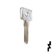 Uncut Key Blank | Vesper, Yugo | YU2, X167 Automotive Key JMA USA
