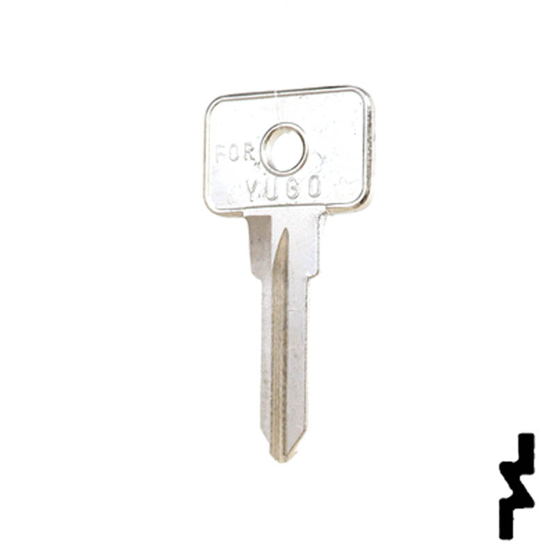 Uncut Key Blank | Vesper, Yugo | YU2, X167 Automotive Key JMA USA